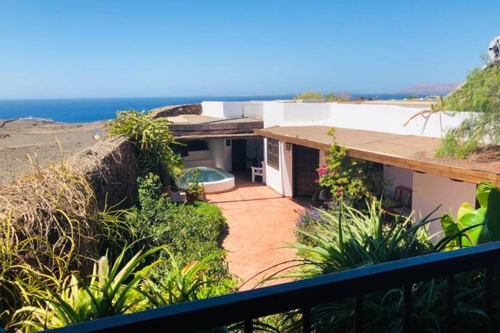 Ferienhaus für 5 Personen, mit Meerblick und Balkon sowie Garten in Puerto del Carmen