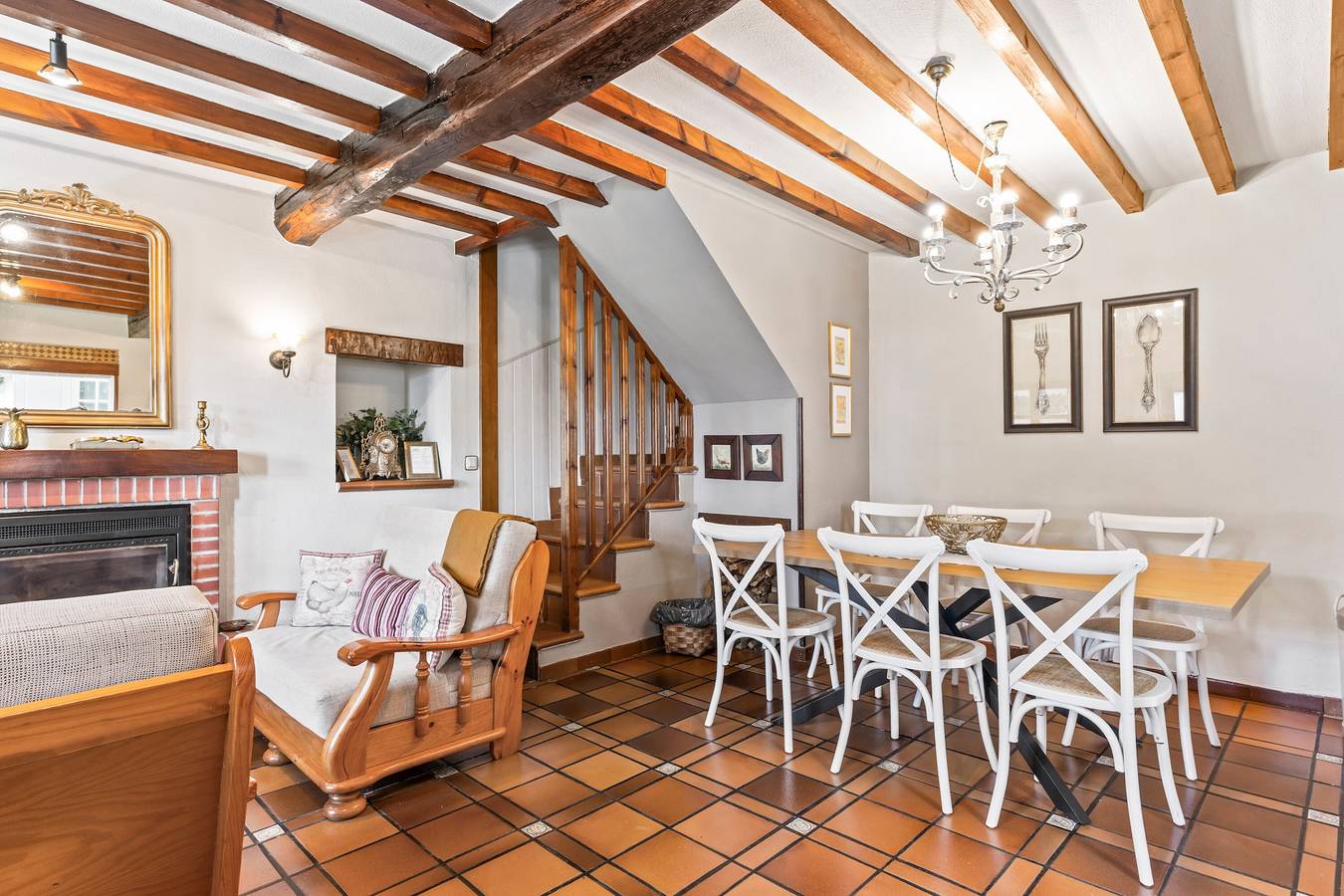 Casa rural 'Casa Rosaura' con vistas a la montaña, terraza privada y Wi-Fi in Cabranes, Costa Verde