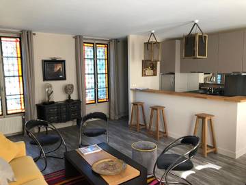 Location de vacances pour 3 personnes, avec vue et jardin dans Rémalard-en-Perche