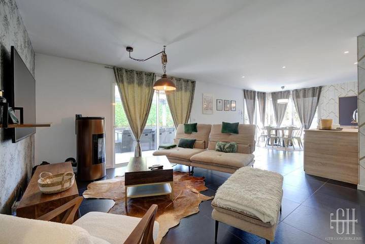 Maison de vacances pour 6 personnes, avec Terrasse et Jardin à Montbazon