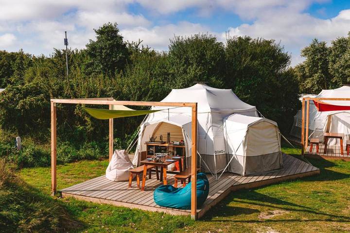 Zelt für 4 Personen, mit Garten an der Nordsee - 2