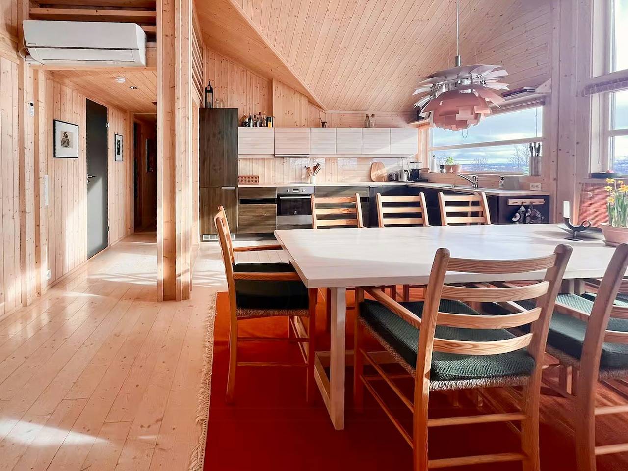 Architektonisches Kleinod mit Blick auf den Hallingskarvet in Ål