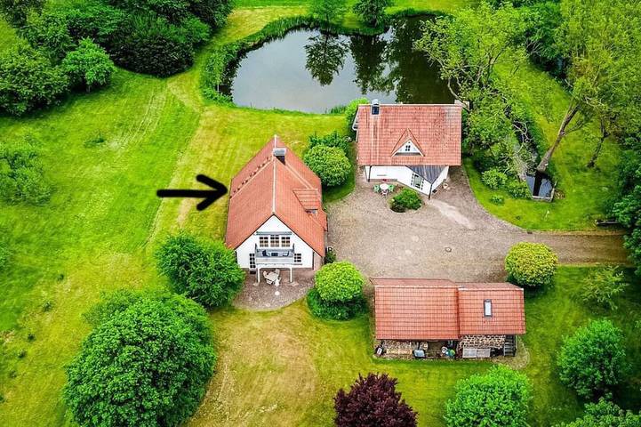 Ferienhaus für 4 Personen, mit Garten, mit Haustier