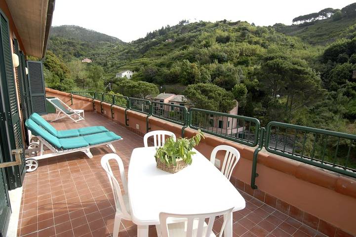 Appartamento per 5 persone, con balcone e giardino in Comune di Monterosso al Mare