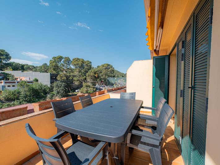 Ganze Wohnung, Schönes zentrales Duplex in Llafranc nahe Strand, Klimaanlage, Parkplatz inklusive, 8 Pers. in Llafranc, Palafrugell