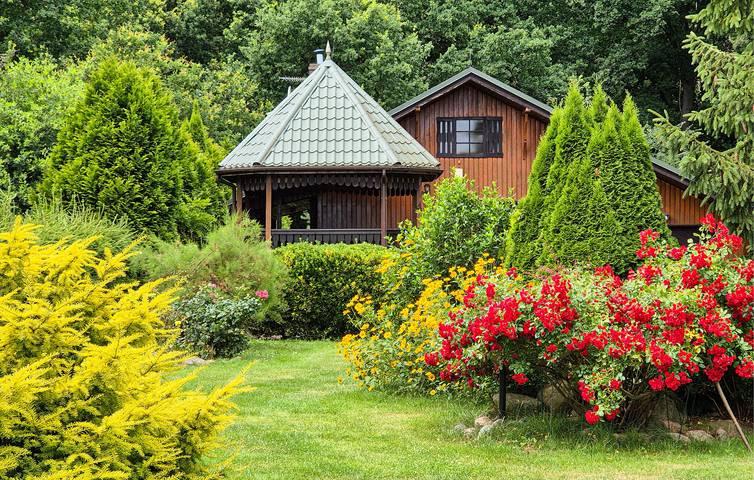 Ferienhaus für 4 Personen mit Garten in Nowe Warpno, Stettiner Haff