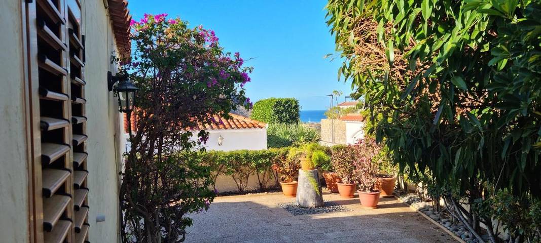 Casa rural para 9 personas, con jardín además de vistas y piscina en Mogán - 3