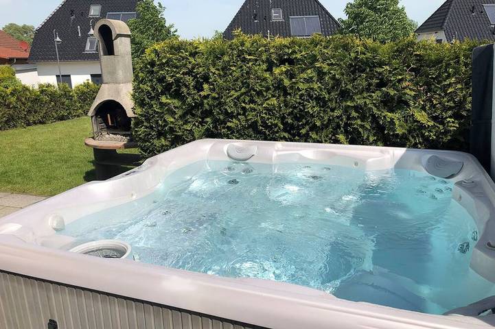 Ferienhaus für 6 Personen, mit Balkon und Garten sowie Sauna in Göhren-Lebbin