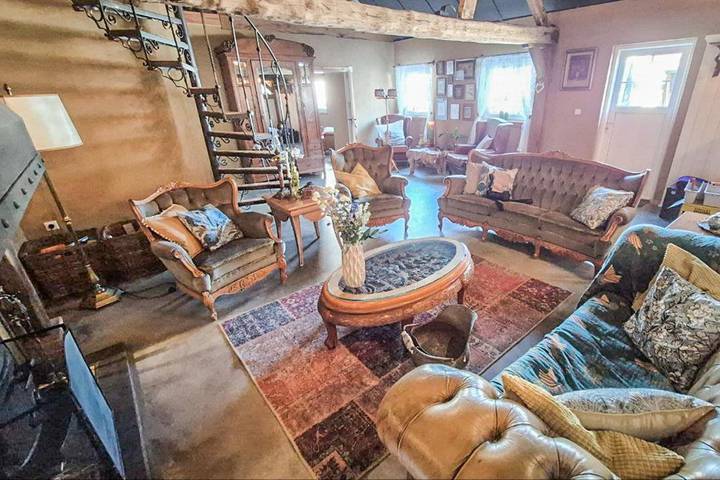 Chambre d’hôte pour 4 personnes, avec jardin ainsi que vue et terrasse, animaux acceptés à Hamont-Achel