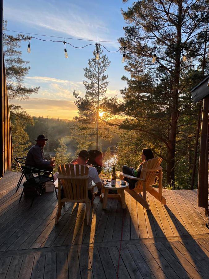 Mikrohyttene Moen Ranch in Kragerø