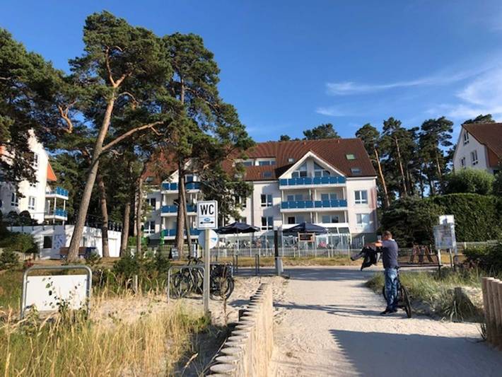 Ferienwohnung für 3 Personen, mit Balkon und Seeblick in Lubmin