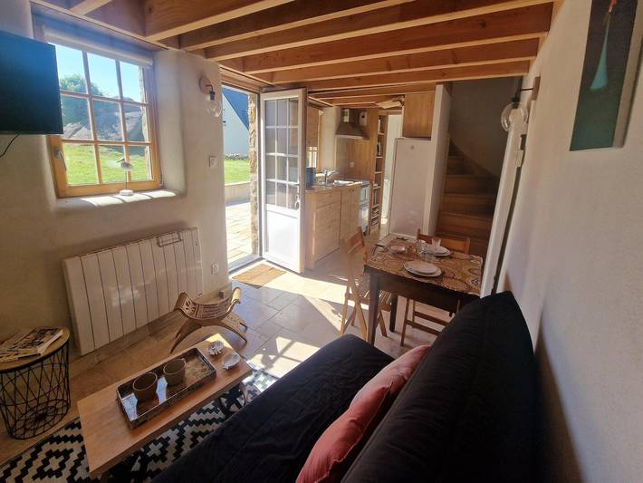 Maison de vacances pour 2 personnes, avec terrasse et jardin, adapté aux familles dans le Finistère - 2