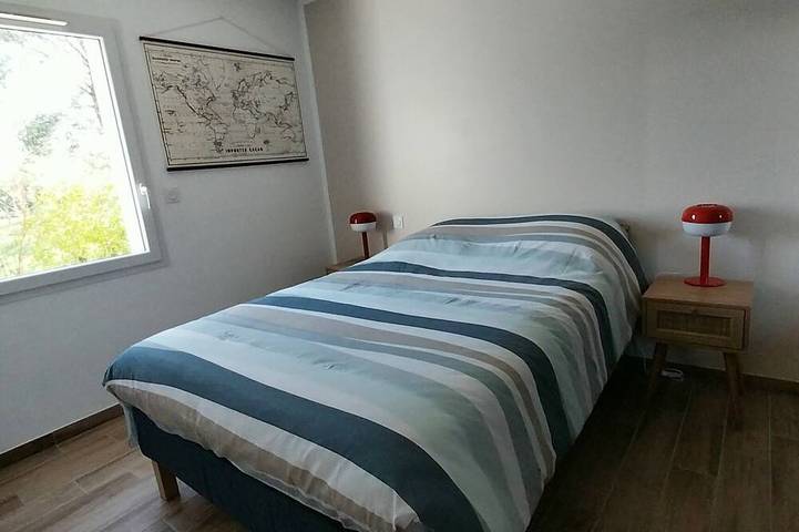 Vacation home, 850 m from the beach, sleeps 8/10. La Bernerie En Retz in La Bernerie-en-Retz, Côte de Jade