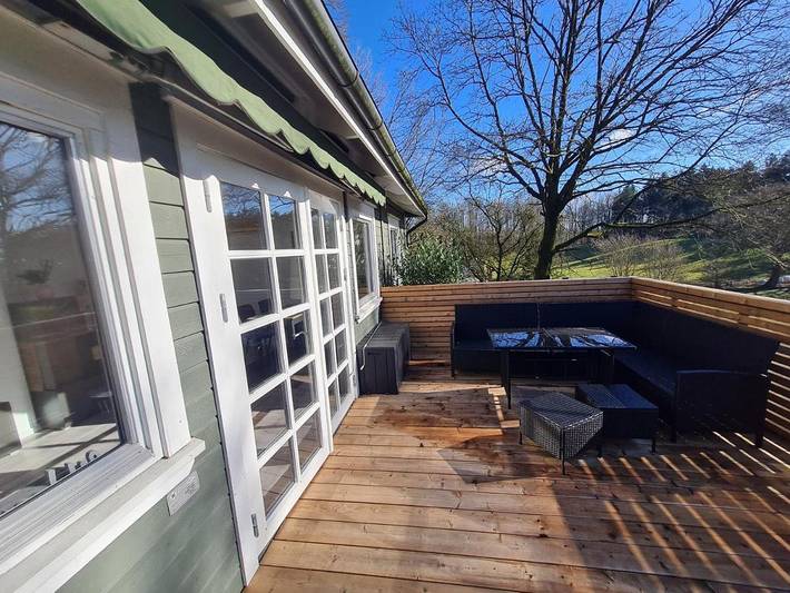 Ferienhaus für 4 Personen, mit Balkon und Terrasse sowie Garten und Ausblick in Güby - 3