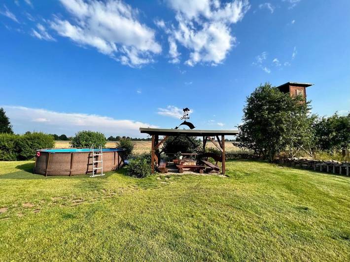 Ferienhaus für 12 Personen, mit Terrasse und Garten sowie Pool und Ausblick in Beilrode - 2