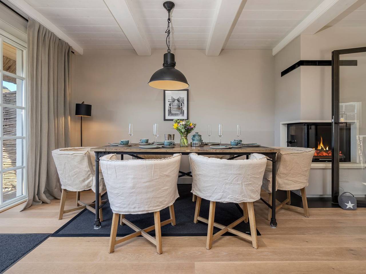 Exkl. Luxus-Hausteil unter Reet mit 4 Zimmern auf ca. 150 m², für bis zu 6 Pers. in Wenningstedt, Sylt