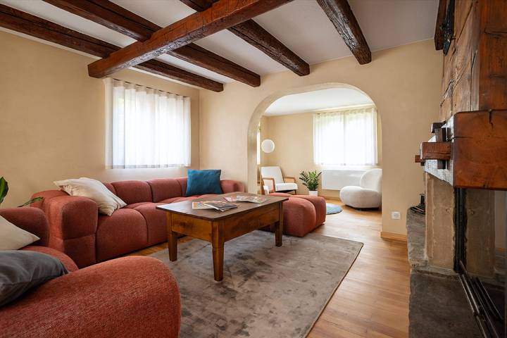 Ferienhaus für 16 Personen, mit Terrasse und Garten sowie Pool im Elsass