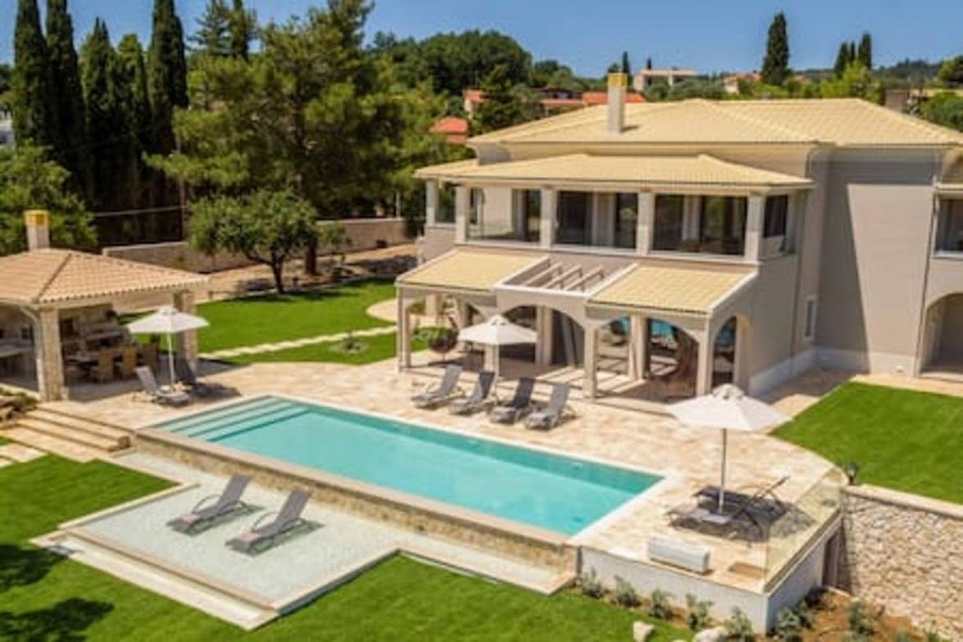 Villa Onore - Luxurious pool jacuzzi in Δασσιά, Κέρκυρα