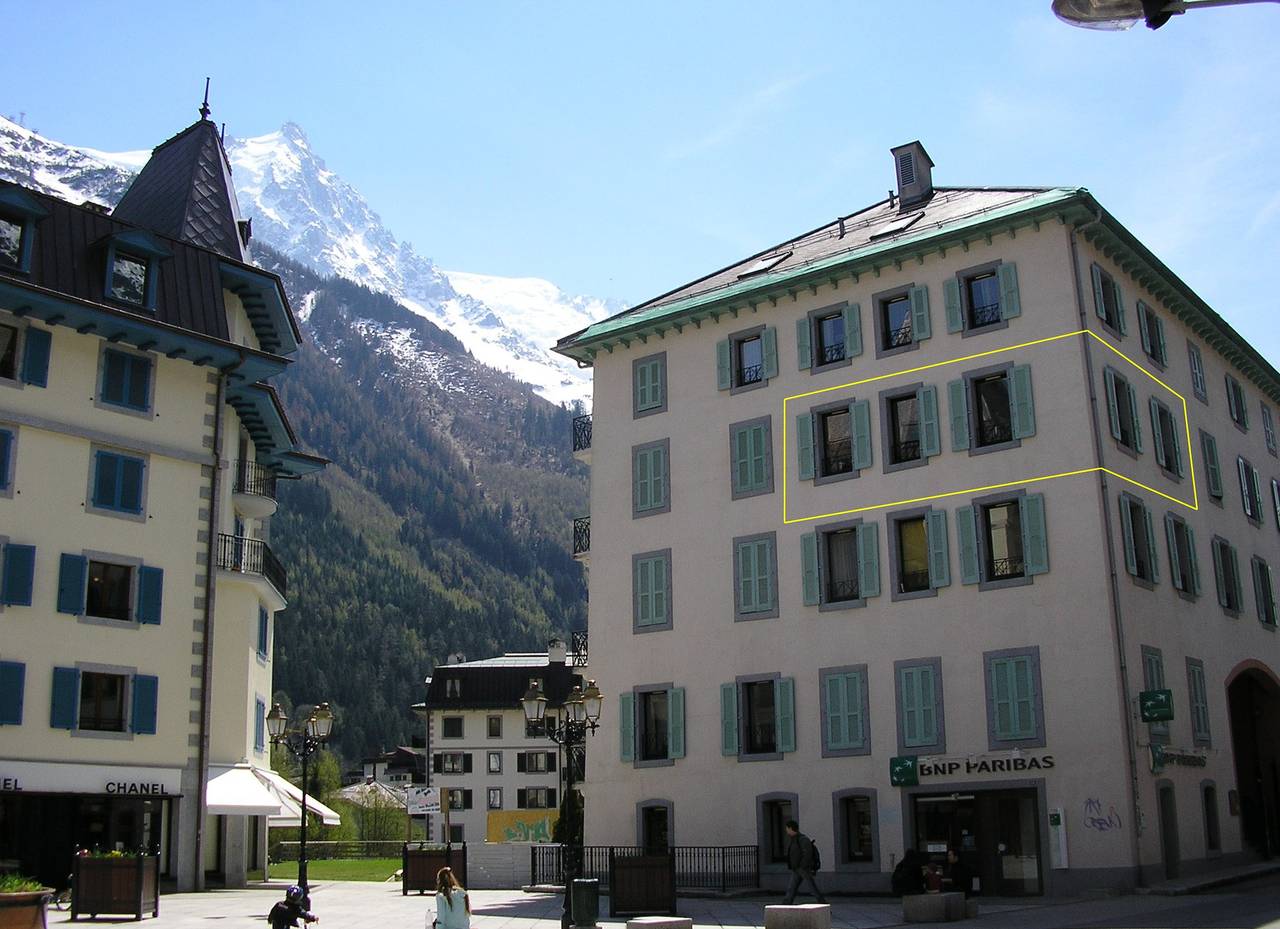 Appartement entier, Appartement 'Pavillon Appartement N°30' avec vue sur les montagnes et Wi-Fi in Brevent-Flegere, Chamonix-Mont-Blanc