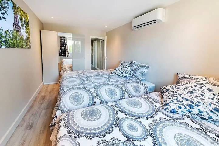 Gîte pour 5 personnes, avec balcon à Villejuif - 4