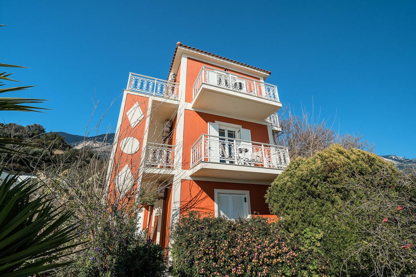 Kamer 'Angela partial sea view 8' met zeezicht, wifi en airconditioning, foto 13
