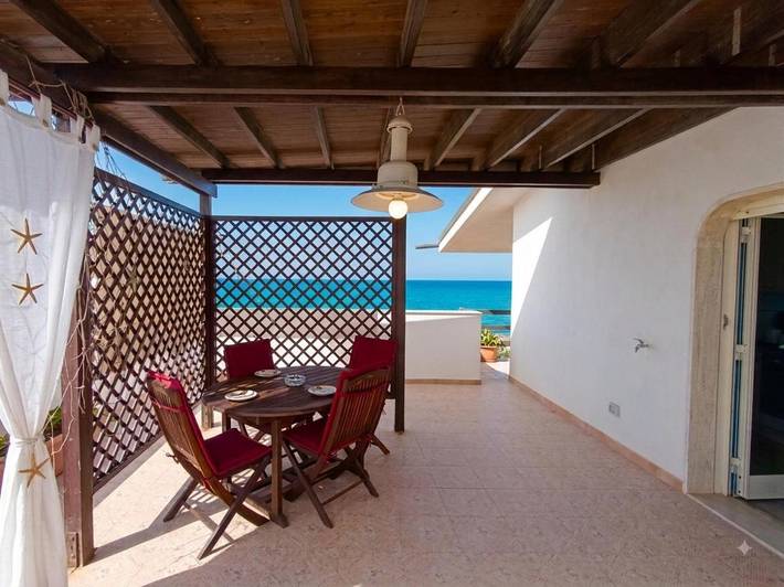 Appartement de vacances pour 5 personnes, avec Balcon et Terrasse ainsi que Jardin et Vue