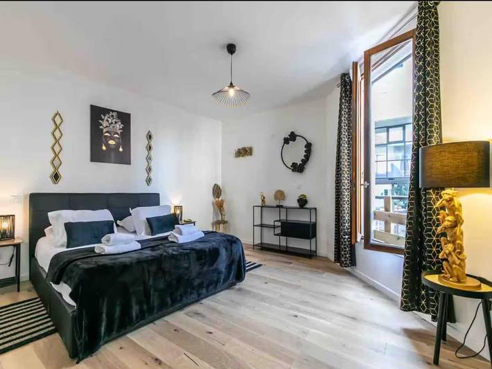 Apartamento entero, Encantador apartamento de 1 dormitorio/4 plazas en Montreuil, cerca de París. in Montreuil, Sena-Saint Denis