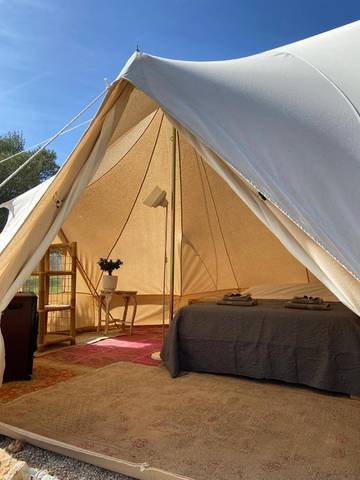 Cottage pour 4 personnes, avec jardin ainsi que piscine et vue à Tortosa