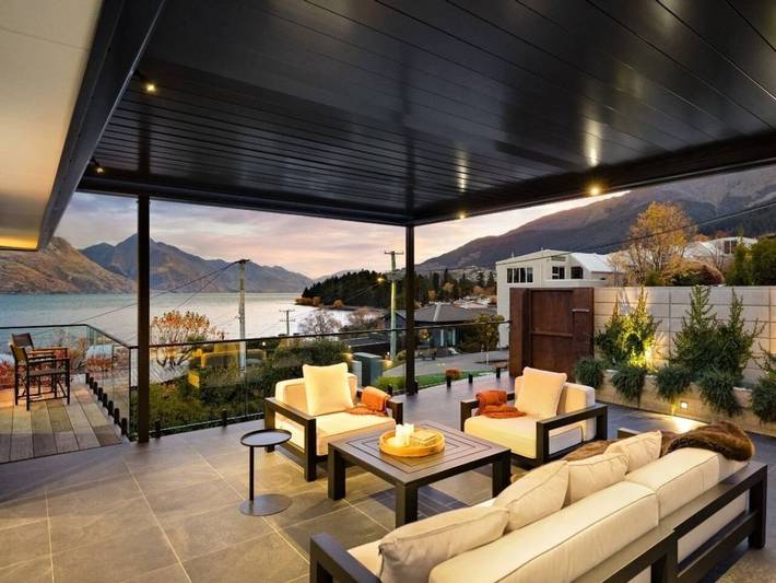Ferienhaus für 6 Personen, mit Balkon und Sauna sowie Garten und Seeblick, kinderfreundlich - 1