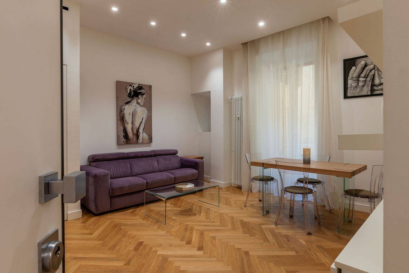 Geheel appartement, Vakantieappartement voor 2 personen in Vaticaan, Provincie Rome