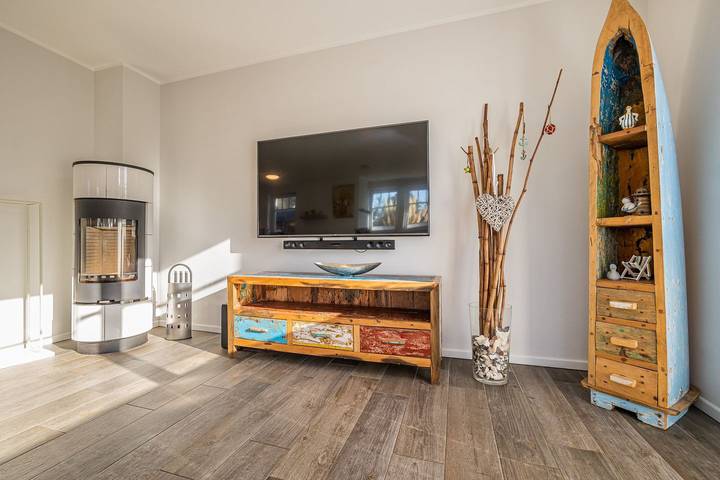 Ferienhaus für 6 Personen, mit Ausblick und Sauna sowie Garten am Saaler Bodden - 3