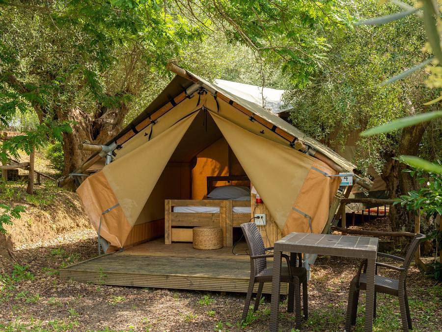 Vallicella Glamping Resort - Tenda 2 persone - Junior Safari (senza servizi igienici) in Scarlino, Provincia di Grosseto