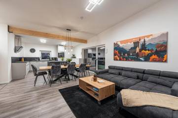 Ferienwohnung für 8 Personen, mit Balkon und Ausblick in Horb am Neckar