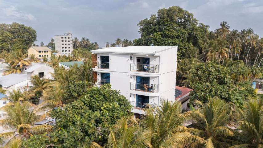 Ferienhaus für 3 Personen, mit Ausblick und Garten, kinderfreundlich auf den Malediven