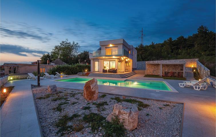 Ferienhaus für 8 Personen, mit Pool und Terrasse sowie Whirlpool in Crikvenica - 4