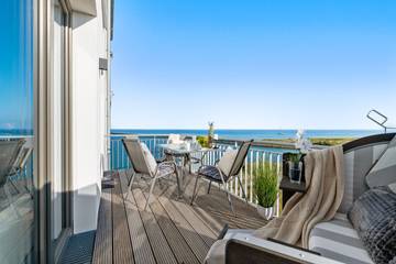 Ferienwohnung für 5 Personen, mit Balkon und Ausblick in Olpenitz
