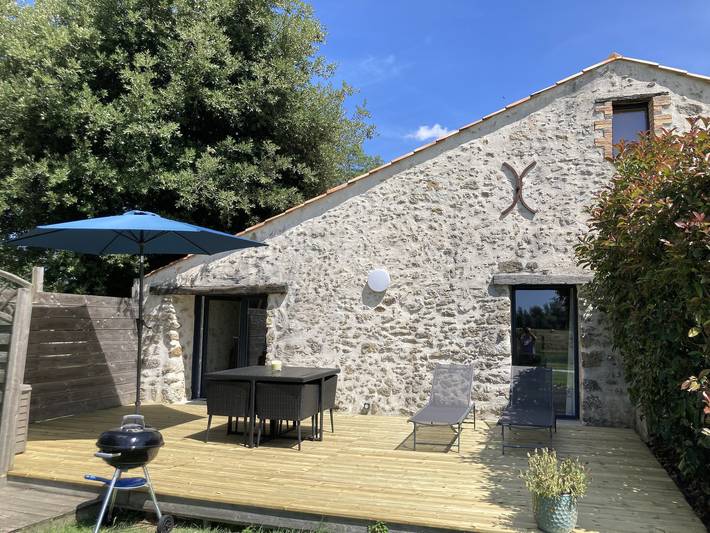 Gîte pour 3 personnes, avec sauna à Sallertaine