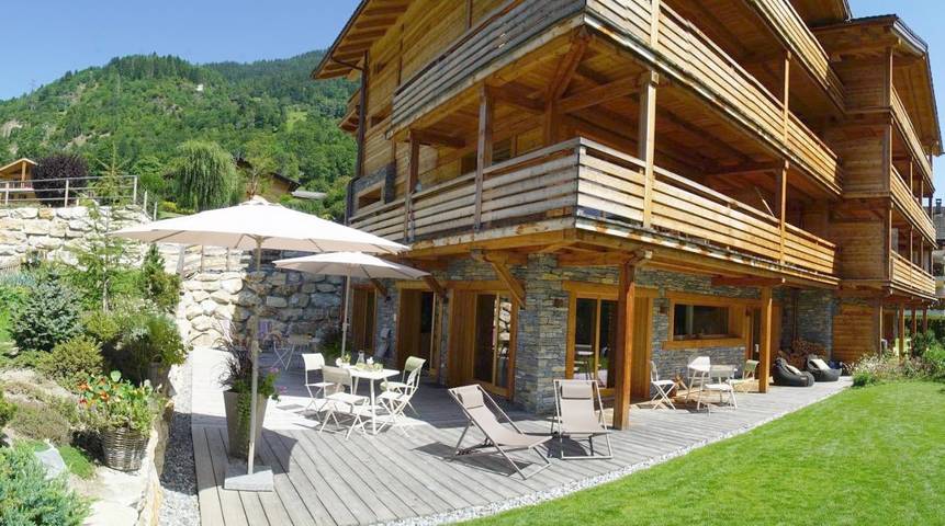 Hôtel pour 2 personnes, avec jardin ainsi que terrasse et sauna