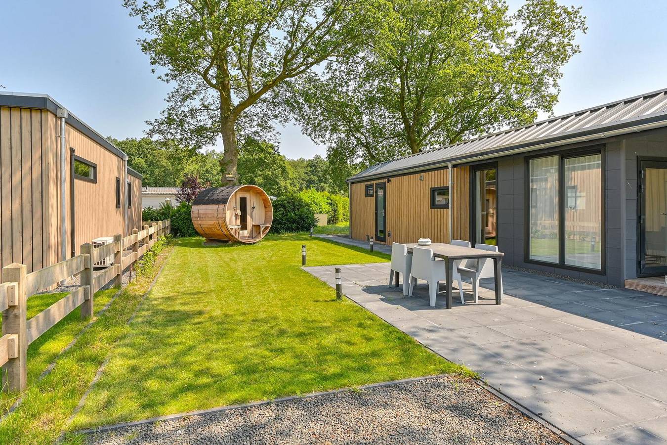 Drentse Weelde — Luxuriöse Lodge für 4 Personen mit Sauna in Drenthe