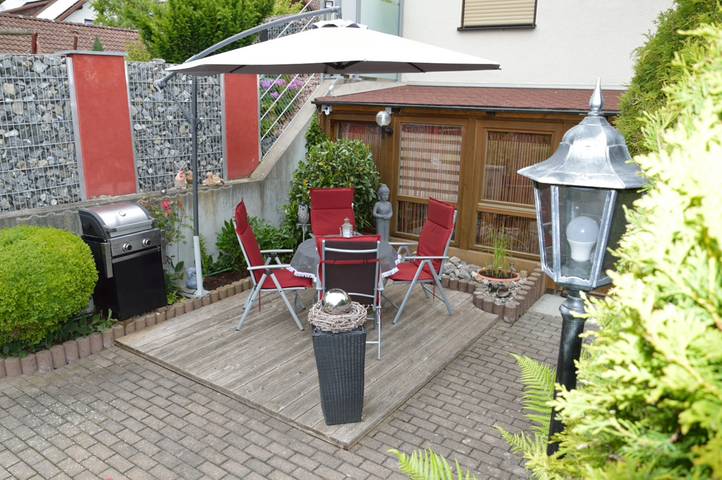 Ferienwohnung für 4 Personen, mit Balkon/Terrasse und Terrasse in Oberschwaben - 2