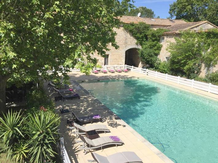 Hôtel pour 4 personnes, avec Terrasse et Jardin