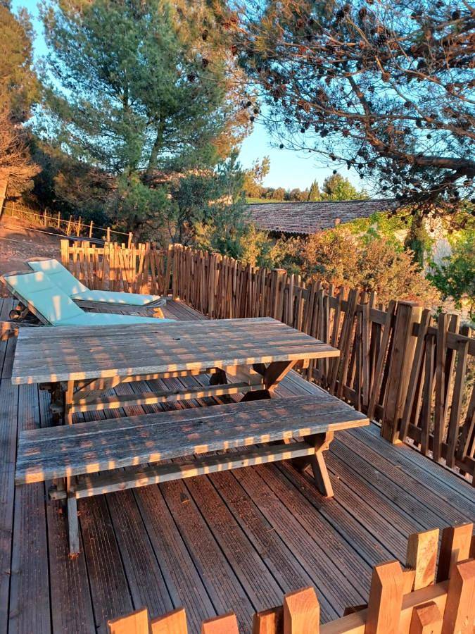 Maison de campagne pour 4 personnes, avec piscine ainsi que jardin et vue à Jouques - 3