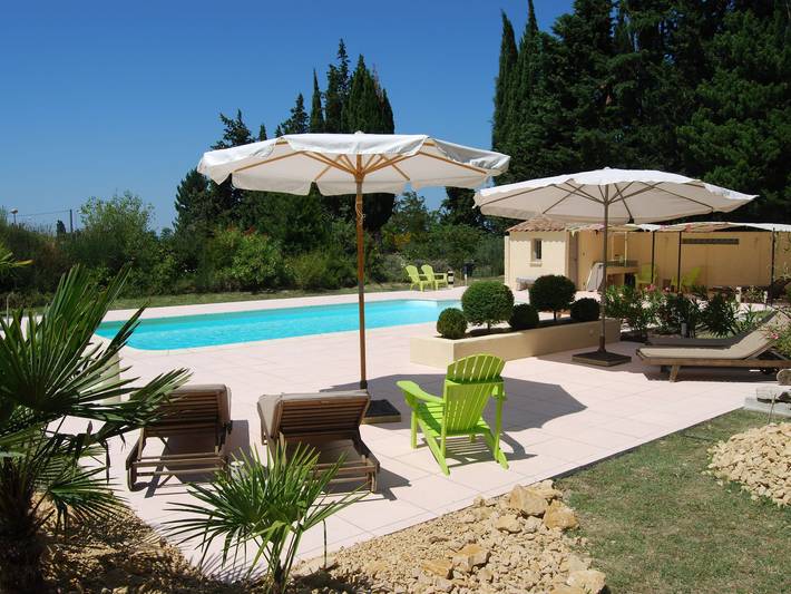 Villa pour 6 personnes, avec terrasse ainsi que jardin et piscine dans la Drôme - 2