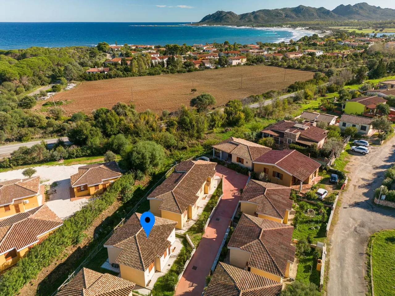 Charmante freistehende Villa in Capo Comino in S'ena E Sa Chitta, Nuoro Provinz