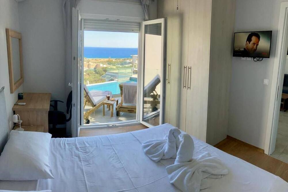 Traumvilla in Hanglage  mit Meerblick und Pool in Koutsounari, Kreta Süden