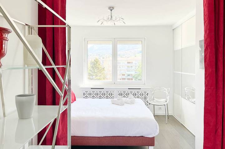 Gîte pour 4 personnes, avec balcon dans Plage d'Albigny - 4