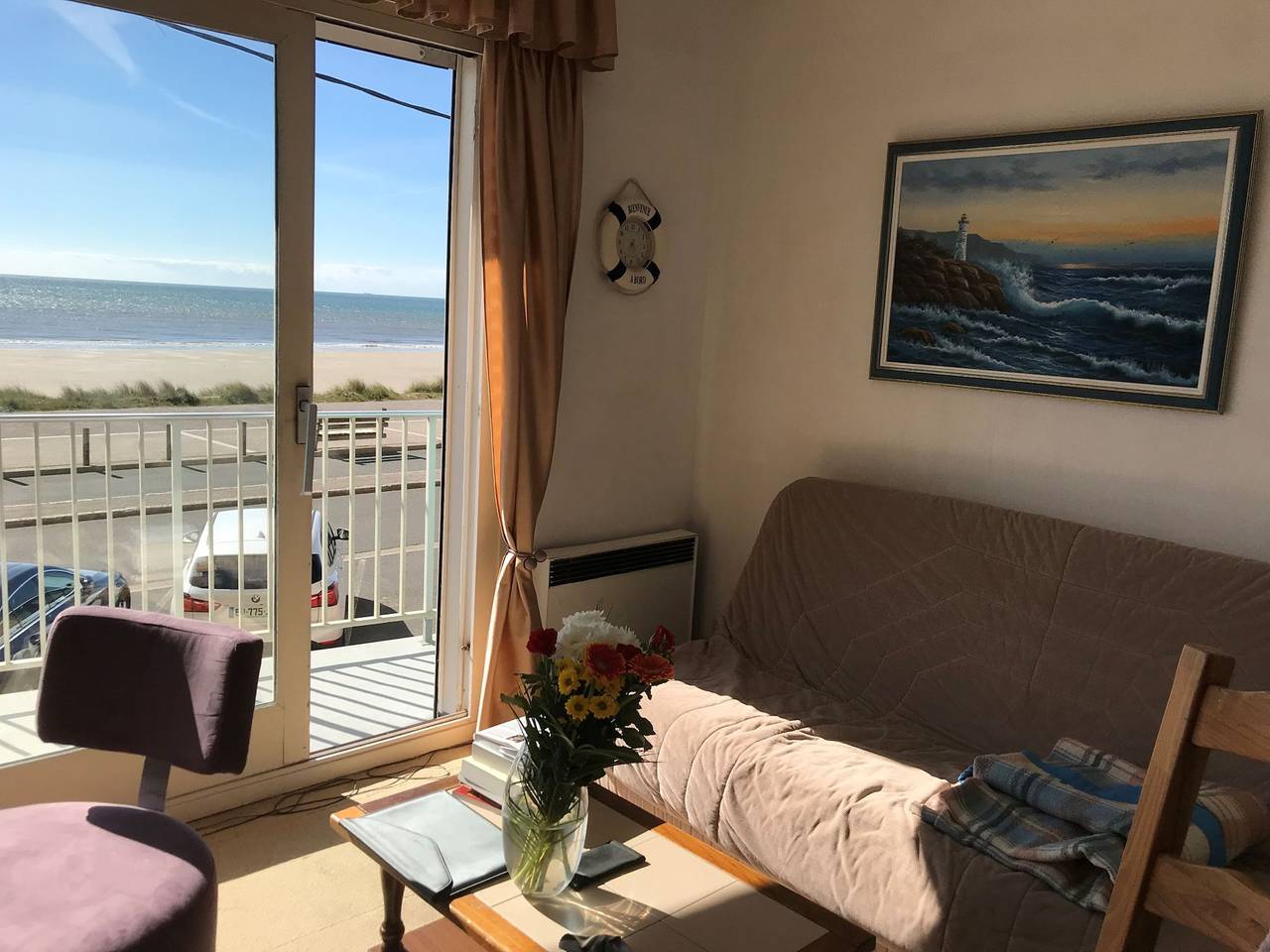 Ganze Wohnung, Komfortables Apartment mit Meerblick - Neufchâtel-Hardelot in Hardelot Plage, Neufchâtel-Hardelot