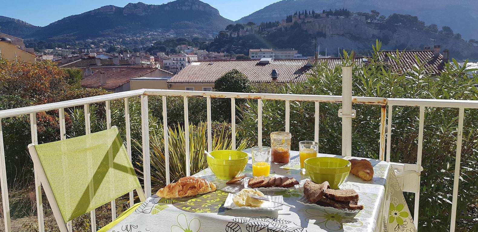 Apartamento entero, Apartamento 'T2 Le Bougainvillier Cassis' con Balcón y Wi-Fi in Cassis, Parque nacional de las Calanques