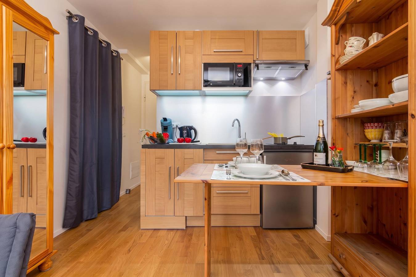 Appartement entier, Apt Paccard305 Central Chamonix Studio, near Brevent lift for 2 in Brevent-Flegere, Chamonix-Mont-Blanc
