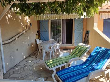 Cottage pour 5 personnes, avec terrasse à Portiragnes